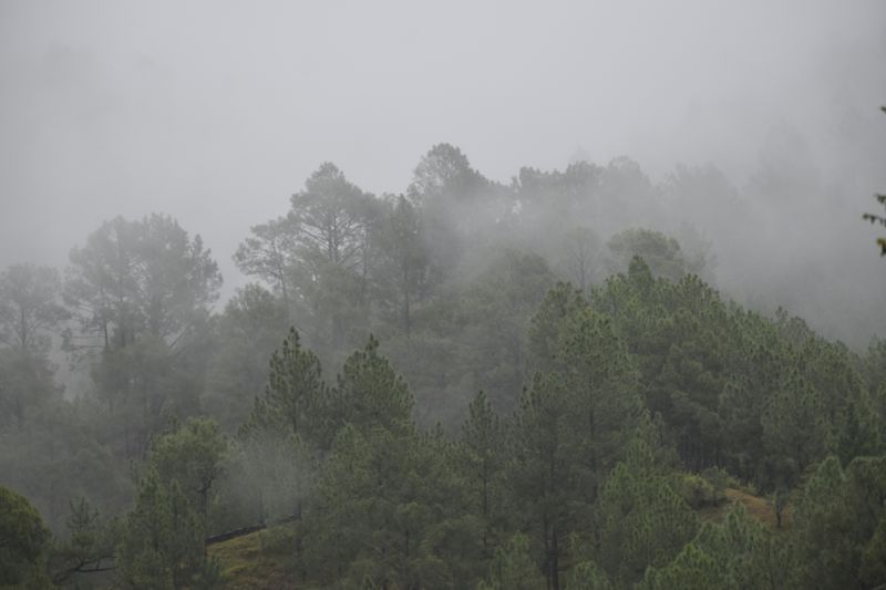 Clima lluvioso y nublado en el sur de Chile durante el invierno